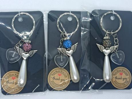 Kľúčenka anjel+srdce, 