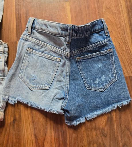 Riflové kratase, denim,134