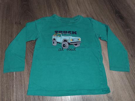 3x tričká s dlhým rukávom pre chlapca, fox & bunny,116