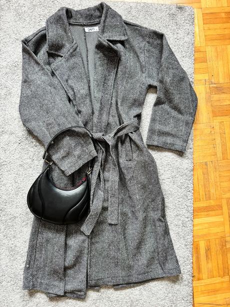 Dámsky dlhý kabát, s