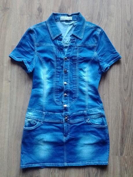 Šaty jeans, 36