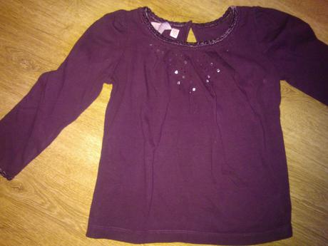 Tričko s flitríkami a kamienkami ,veľ. 3-4 roky, 104