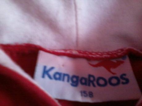 Dievčenská mikina kanga roos / 158, 158