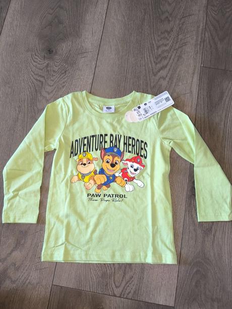 Lindex tričká nové s visačkou paw patrol, lindex,98