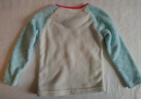 Modro biela fleesová mikina, disney, 104-110 cm, disney,110