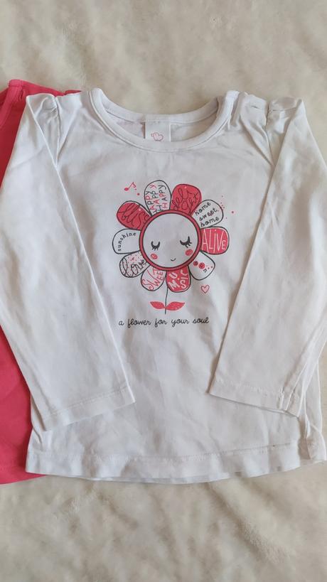 2x tricko, baby club,80