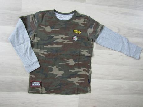 Maskáčový nátelník - tričko s dlhým rukávom, reserved,134