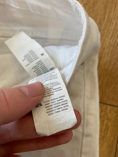 Biele kraťase , šortky, 38