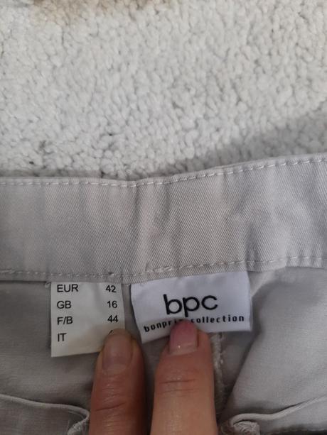 Bledosive siroke nohavice, bonprix,44