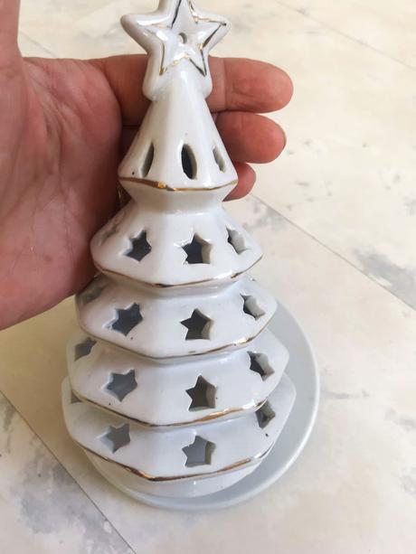Vianočný keramický stromček, 