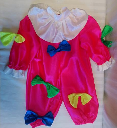 Kostým baby klaunka-šašo, fiori paolo, 56-68 cm,
