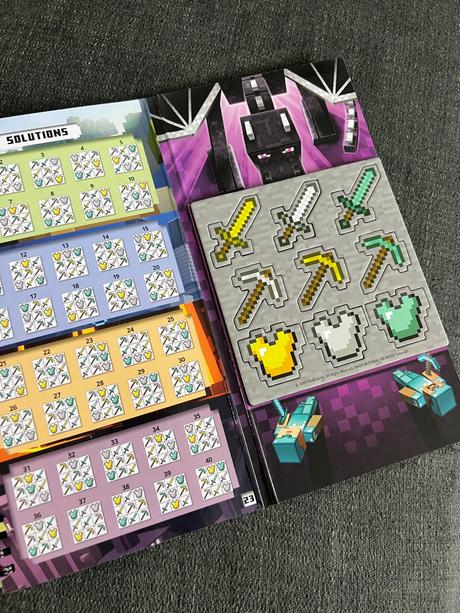 Minecraft lego a magnetické puzzle, 