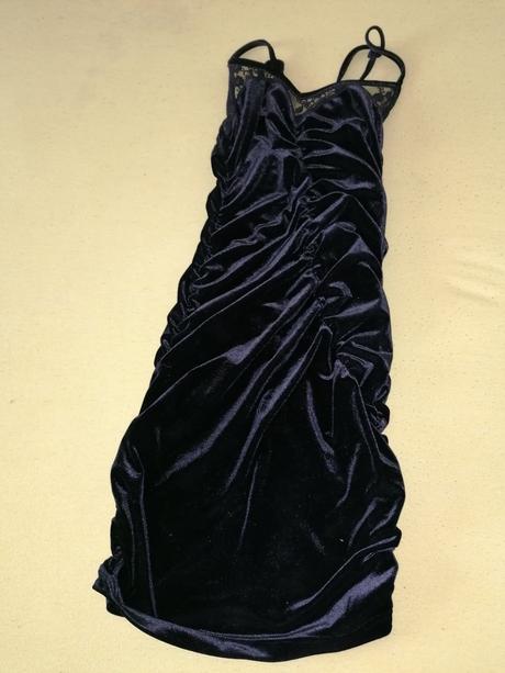 Elastické šaty s čipkou, h&m,xs