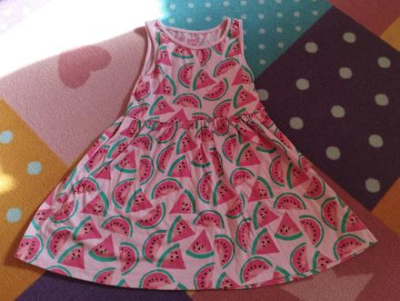 Letné melónikové šaty, f&f,116