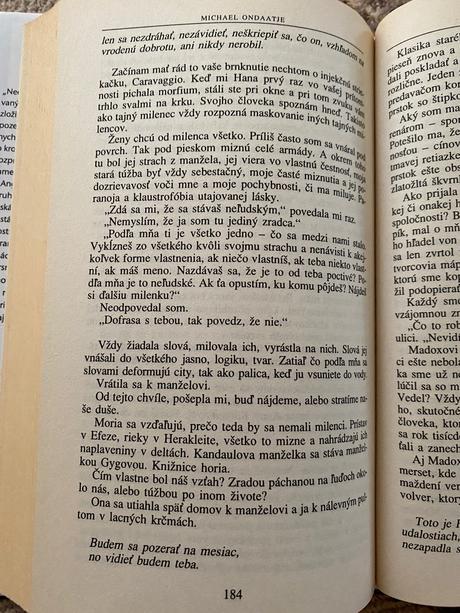 Anglický pacient michael ondaatje,