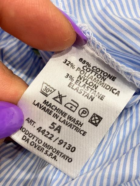 Dievčenský pásikavý letný overal overkids (5r.), 110