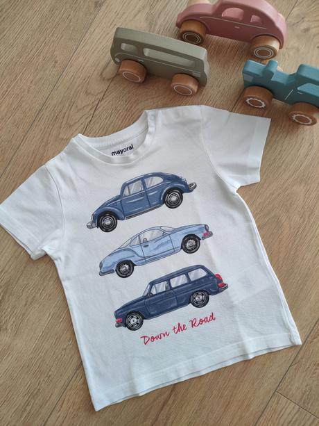 Chlapčenské tričko mayoral auta, veľ. 92, mayoral,92