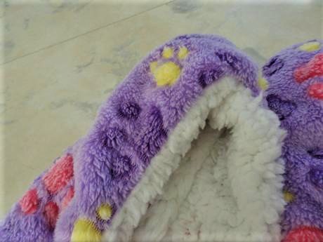 Huňaté teplé papučky č.37/38, 38