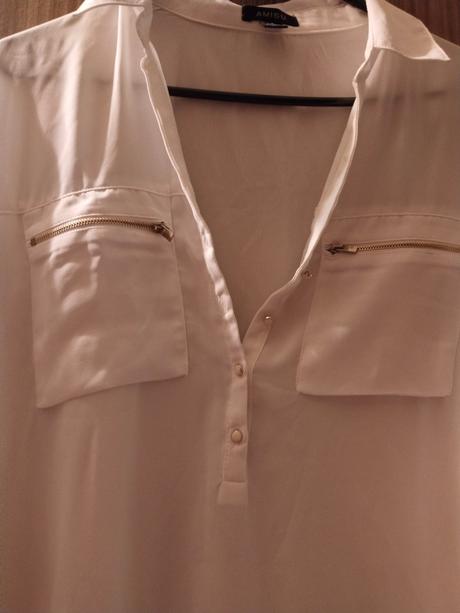 Biela blúzka, amisu,s