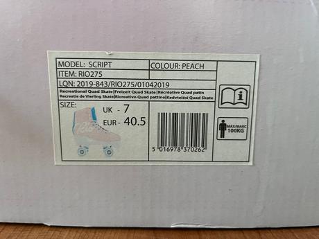 Dvojradove korčule vel. 40,5, 40