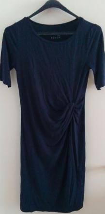 Dámske šaty tmavomodré, l
