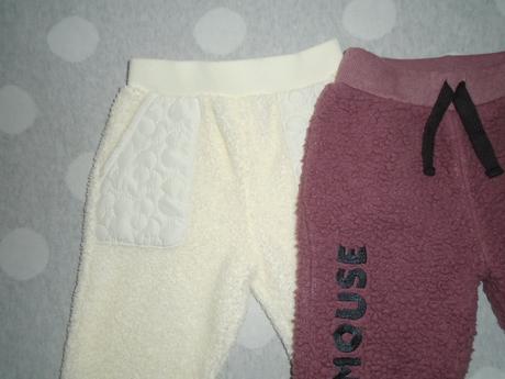 2 x teplé tepláky na 2 až 3 roky, disney,98