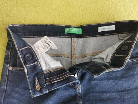 Nenosené rifle benetton, teplejšie, benetton,152