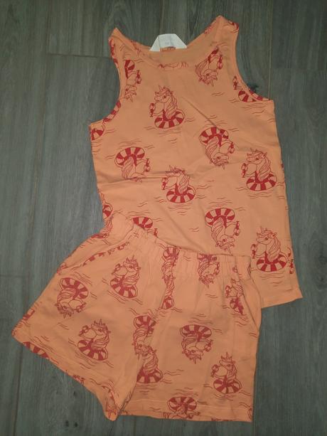 Letne pyžamko, h&m,134