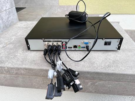 Kvalitný kamerový systém dahua 7kamier a záznamník, 
