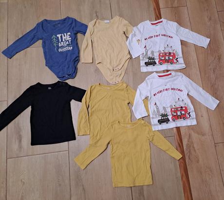 Mix oblečenie chlapec 74/80 a 80, 68–80