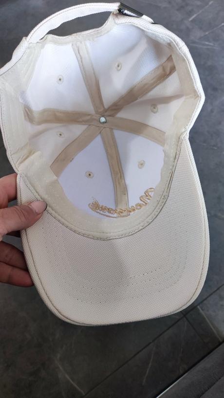 Šiltovka unisex krémová,