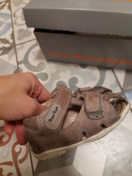 Kozenne sandale bartus 20, 20