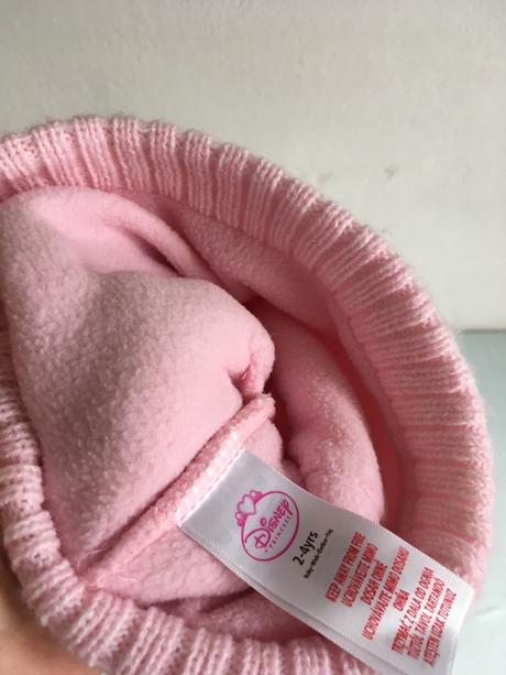 Ruzova zimna ciapka s princeznami f&f, f&f,98