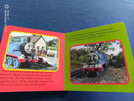Tomáš a prúdový motor. boardbook, 