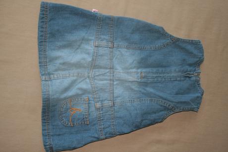 Riflove zateplene saty, h&m,86