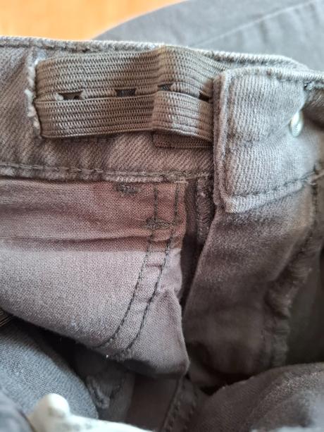 Šedé rifle h&m s nastavením v páse, 140, h&m,140