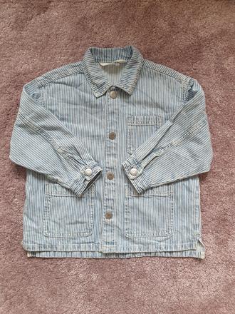 Krásna riflová bunda h&m č.110, h&m,110