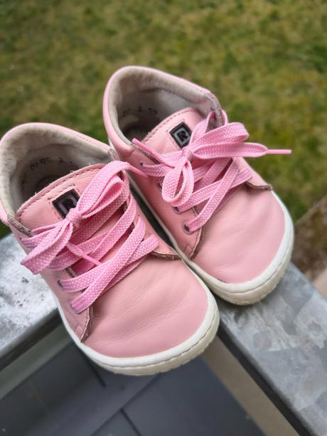 Kožené topánky pre prvé kroky zn.rak veľ.19, rak,19