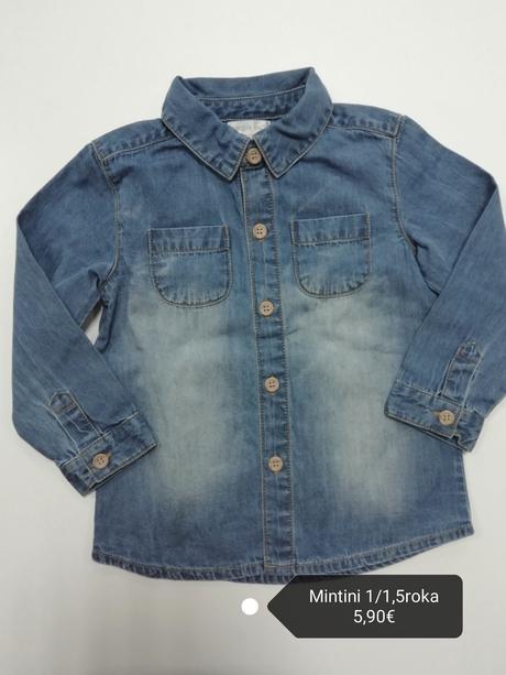 Rifľová košeľa mintini, 86