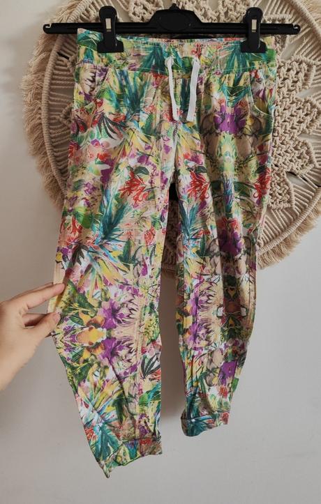 Trištvrťové letné nohavice, s.oliver,140