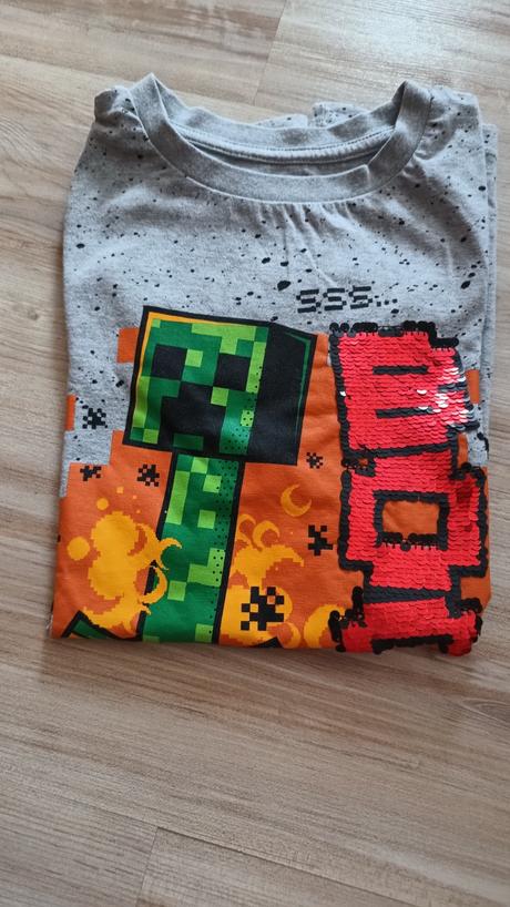 Tričko minecraft na 12-13r, 140