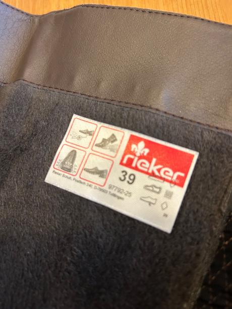 Rieker dámske čižmy top stav, rieker,39