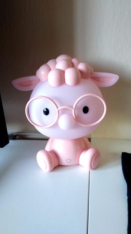 Stolná nočná lampa ovečka ovca ako nová, 