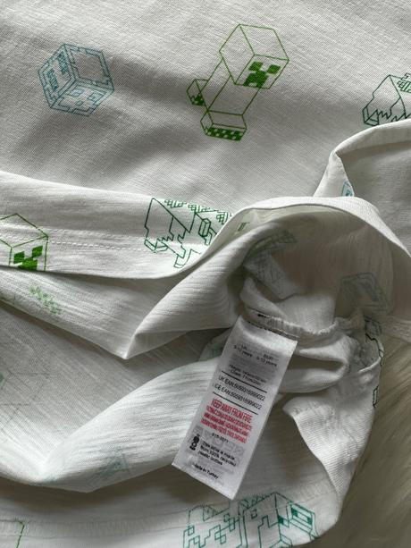 Minecraft tričko, f&f,140