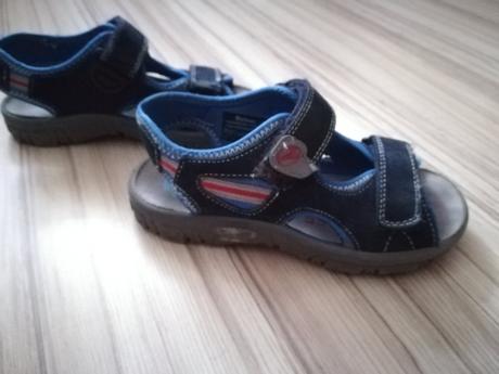 Kožené sandále richter, richter,31