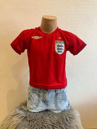 Chlapčenské športové tričko england červené (2r.), umbro,92
