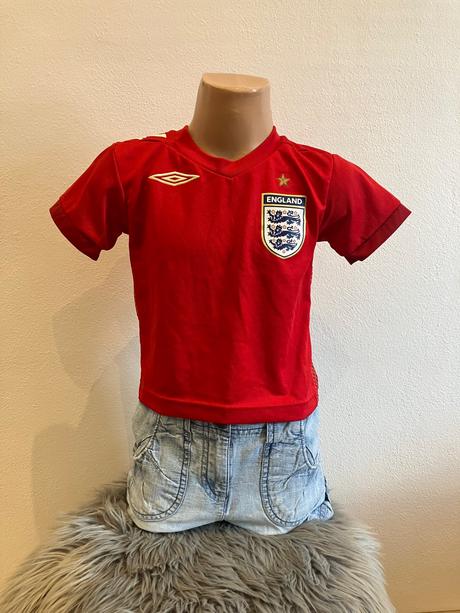 Chlapčenské športové tričko england červené (2r.), umbro,92