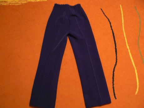 Elegantné nohavice pre malé slečny veľ. 122/128, 128