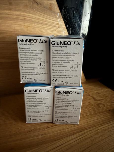 Testovacie prúžky gluneo lite -nové,