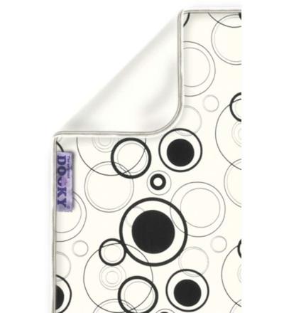 Dooky blanket obojstranná deka - black circles / c, 
